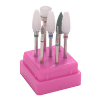 KIT DE BROCAS CERÂMICA INVILA - Tudo para unhas em gel