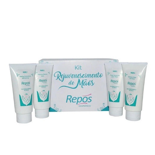 KIT REJUVENESCIMENTO DE MÃOS REPOS INVILA - Tudo para unhas em gel