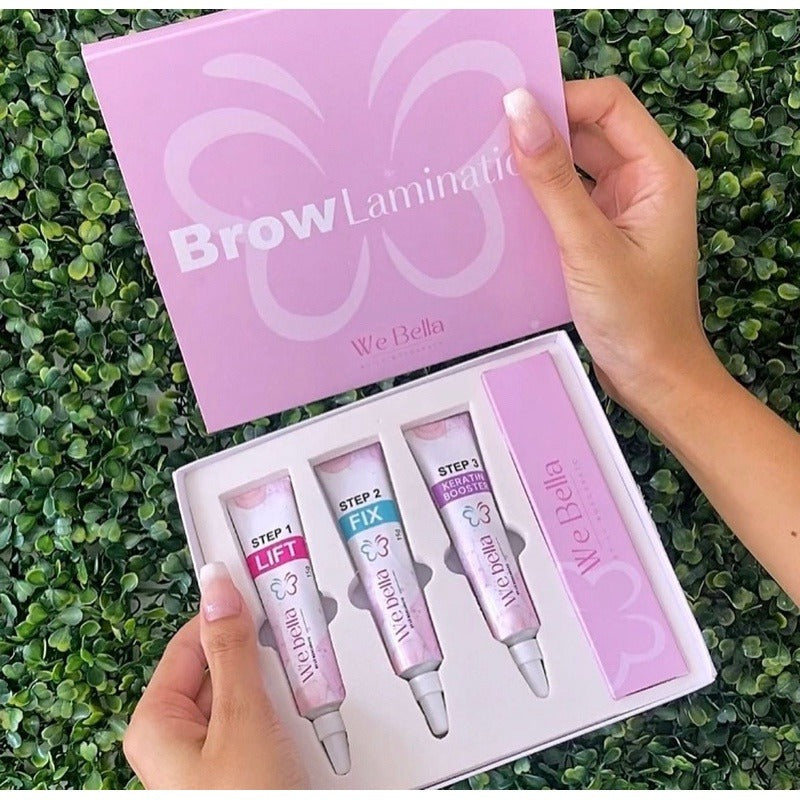 KIT BROW LAMINATION WE BELLA INVILA - Tudo para unhas em gel