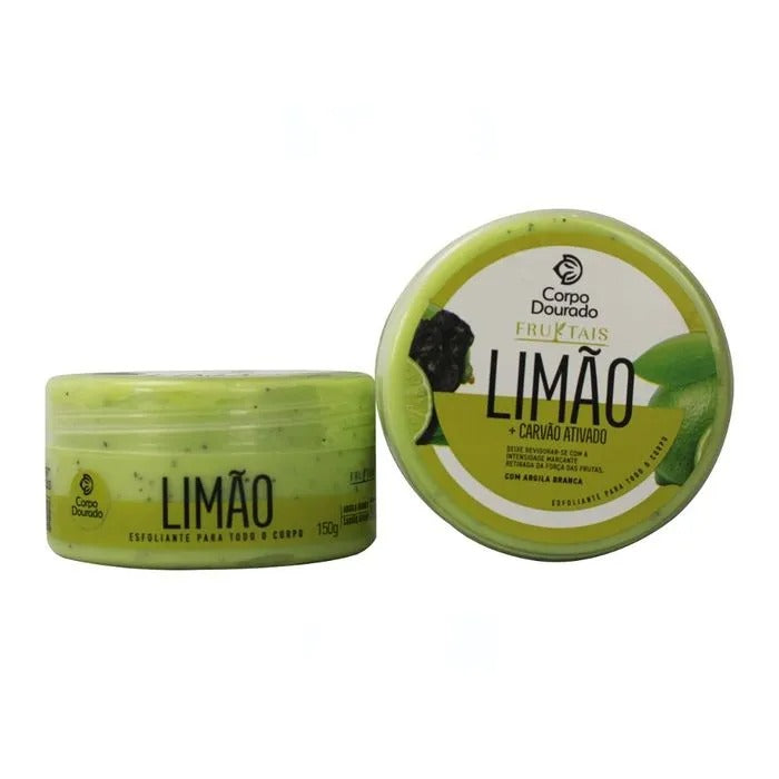 ESFOLIANTE CORPO DOURADO LIMÃO - 150G INVILA - Tudo para unhas em gel