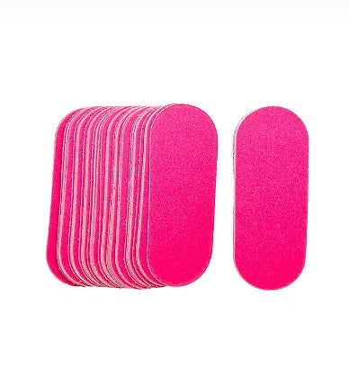 LIXA REFIL ROSA 50UND 13X5CM – INVILA INVILA - Tudo para unhas em gel