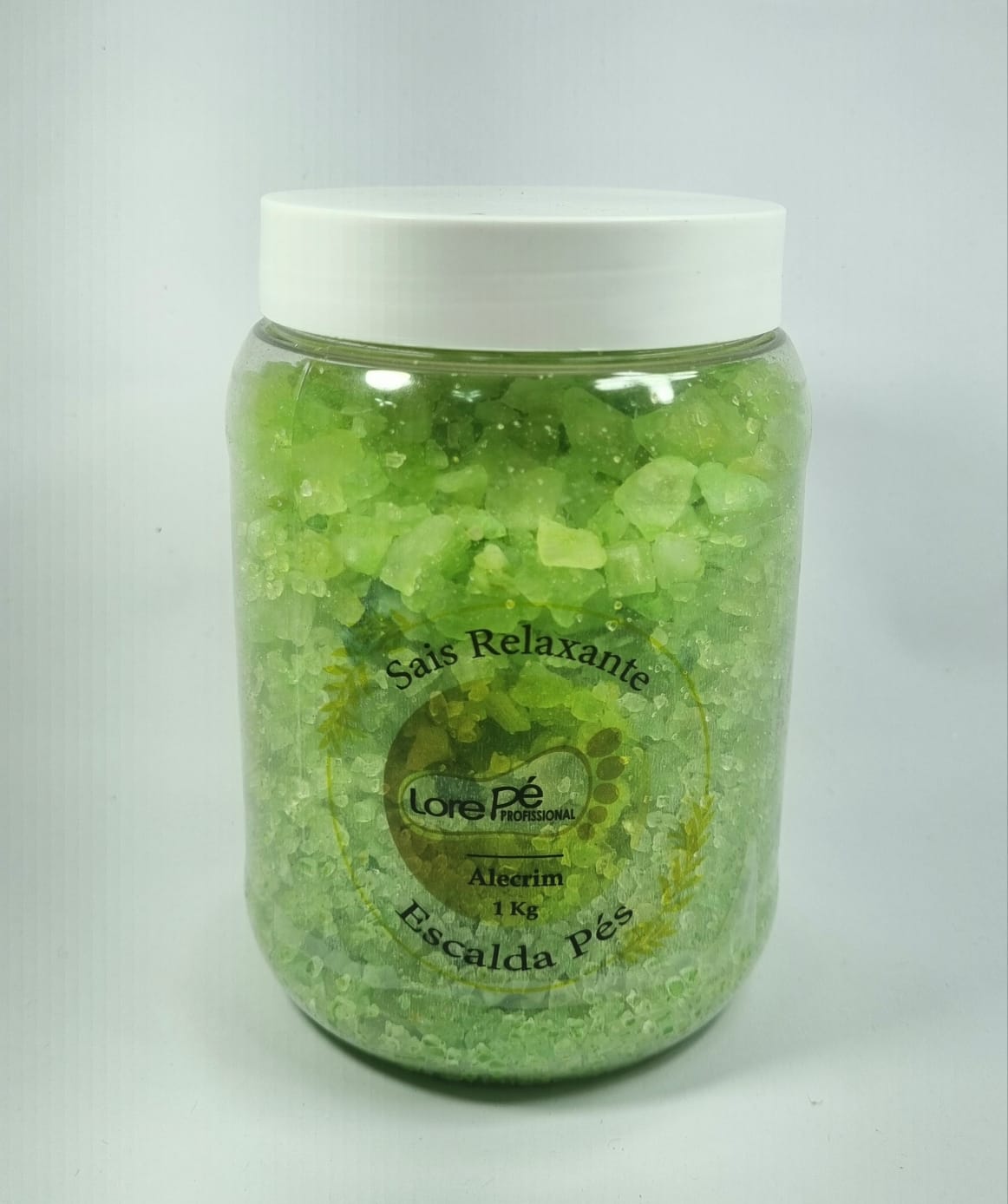 SAIS RELAXANTES ALECRIM LORE PÉ 1KG INVILA - Tudo para unhas em gel
