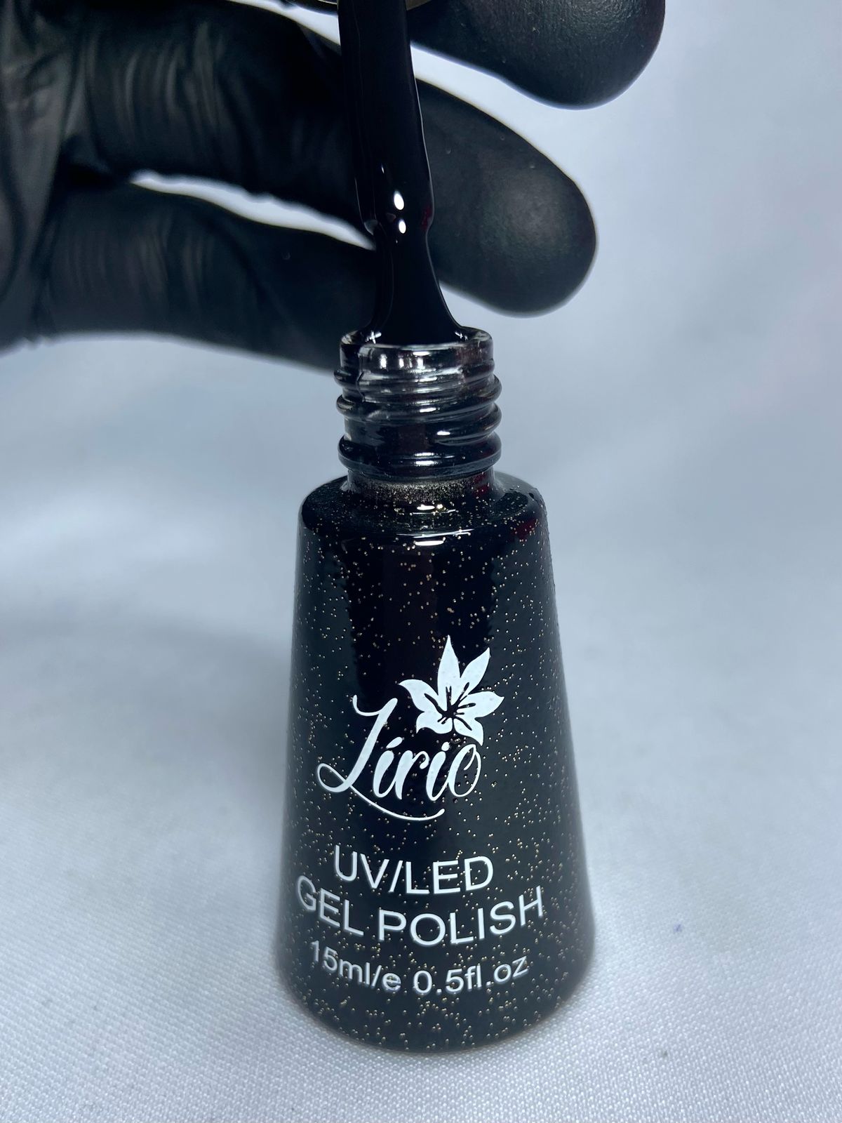 ESMALTE LÍRIO UV/LED GEL POLISH COM GLITTER 57- 15ml INVILA - Tudo para unhas em gel