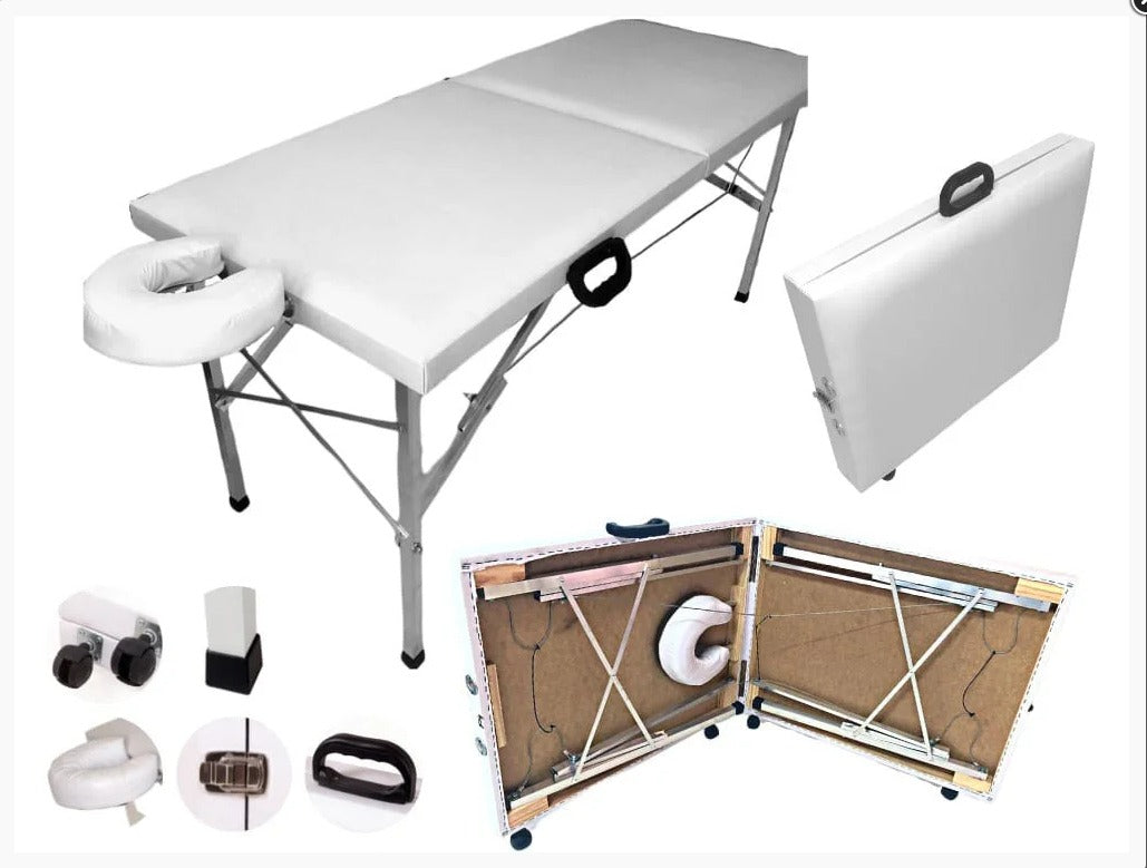 Maca Portátil Dobravel 170kg PopX Branca INVILA - Tudo para unhas em gel