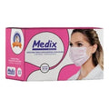 MASCARA TRIPLA MEDIX ROSA 50UN INVILA - Tudo para unhas em gel