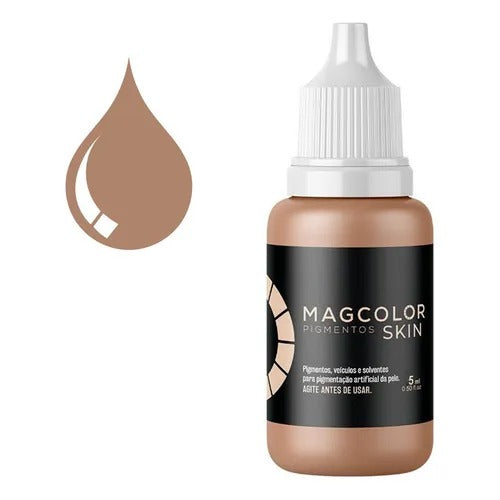 PIGMENTO MAG COLOR SKIN MEDICAL BEGE MEDIO 5ML INVILA - Tudo para unhas em gel