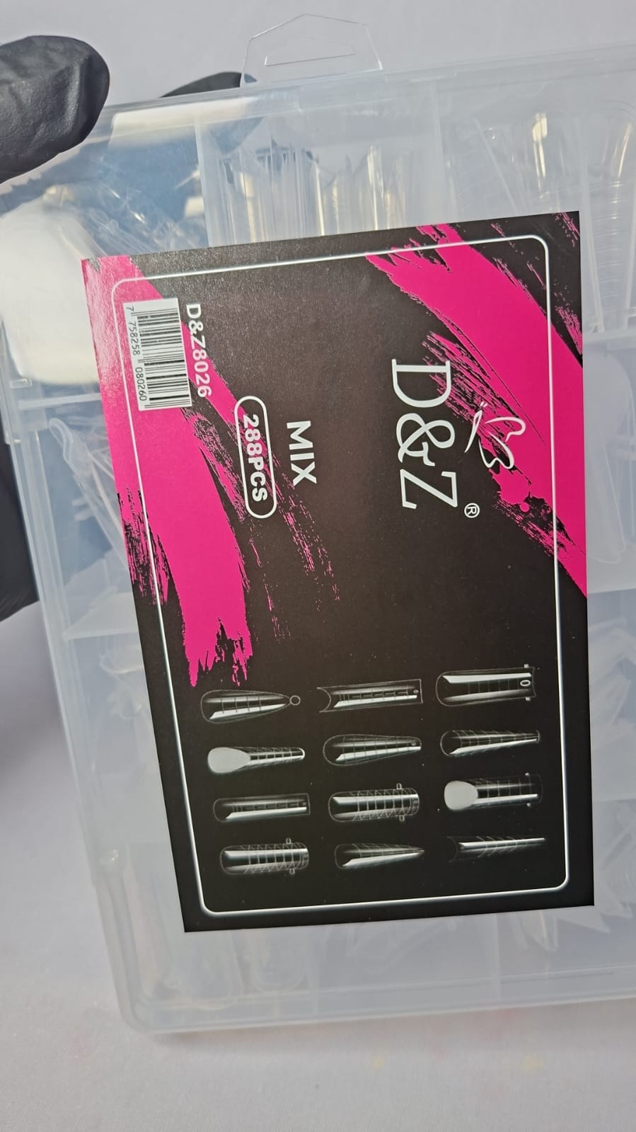 MOLDE F1 D&Z MIX 288PCS INVILA - Tudo para unhas em gel