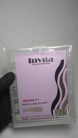 MOLDE F1 BAILARINA LONGA INVILA 120PCS INVILA - Tudo para unhas em gel