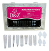 MOLDE MULTI FORMATO D&Z 288PCS INVILA - Tudo para unhas em gel