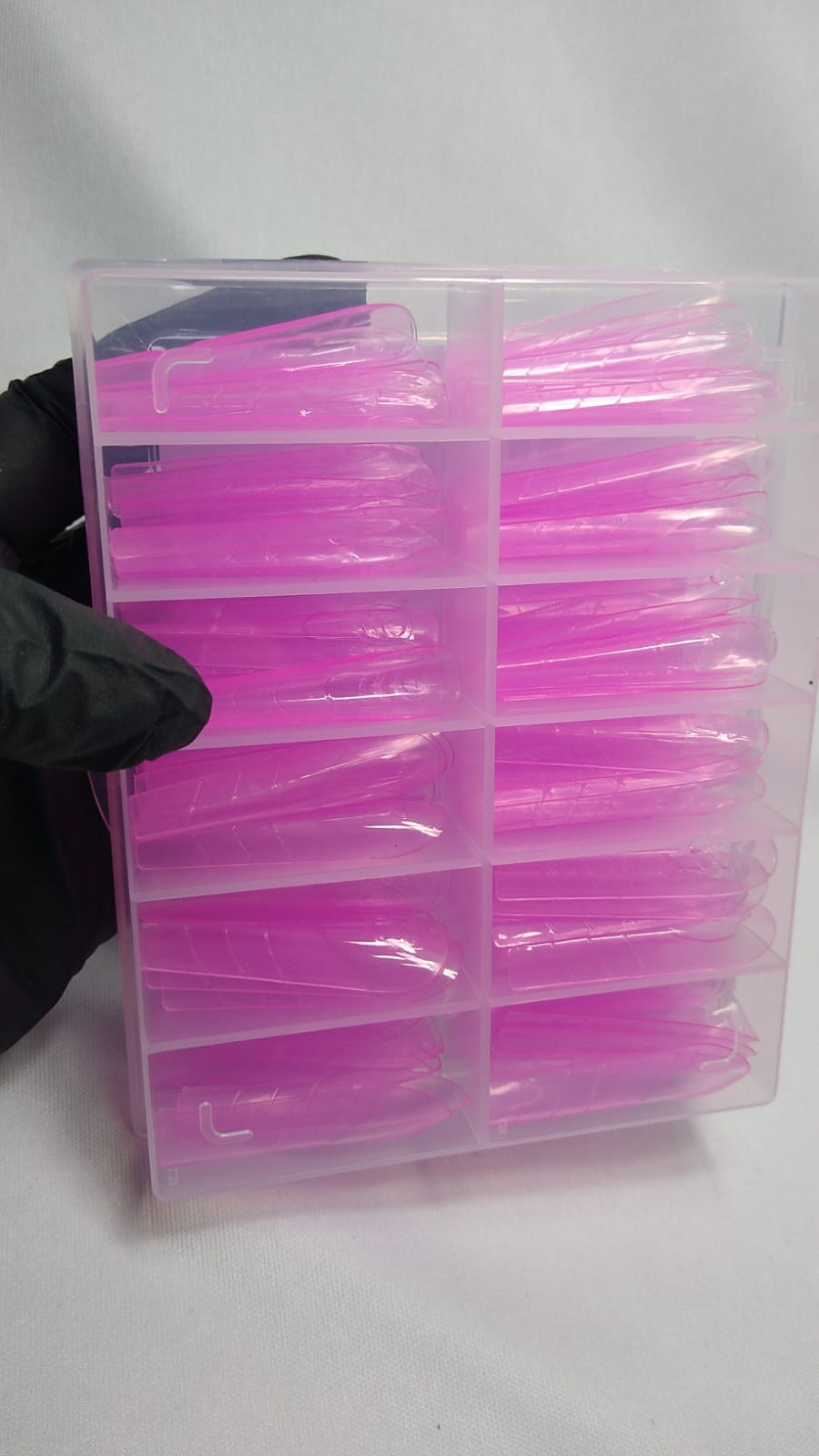 MOLDE F1 FRANCESA REVERSA BAILARINA LONGA INVILA 120PCS INVILA - Tudo para unhas em gel