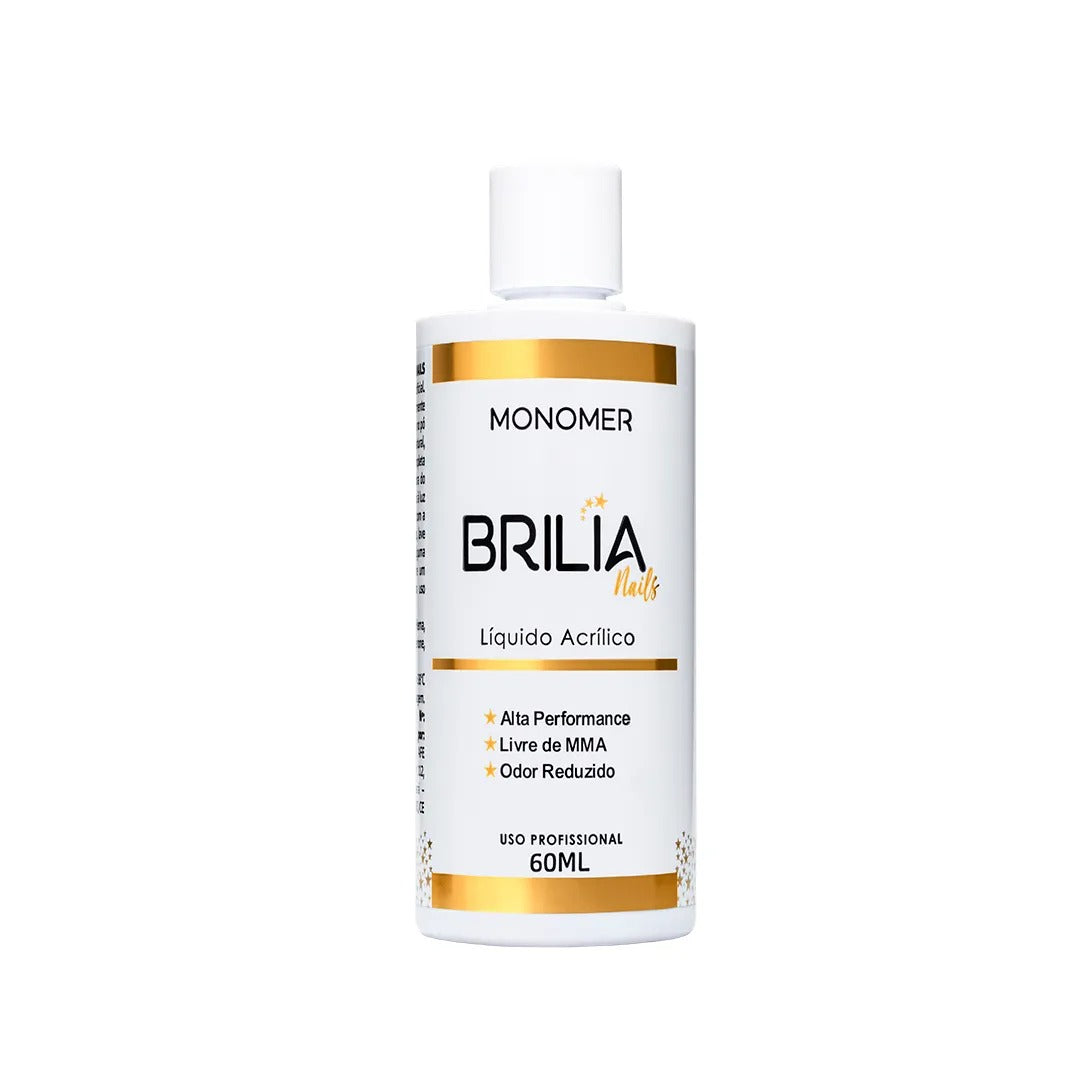 MONOMER BRILIA 60ML INVILA - Tudo para unhas em gel