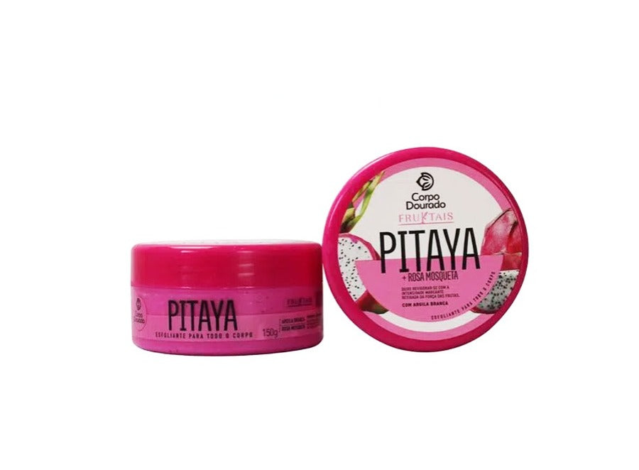 ESFOLIANTE CORPO DOURADO PITAYA - 150G INVILA - Tudo para unhas em gel