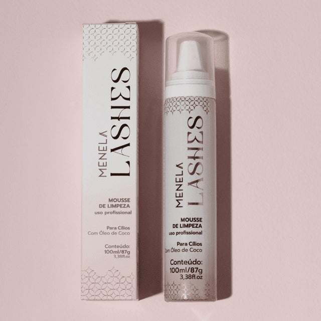 MOUSSE DE LIMPEZA MENELA 100ML INVILA - Tudo para unhas em gel