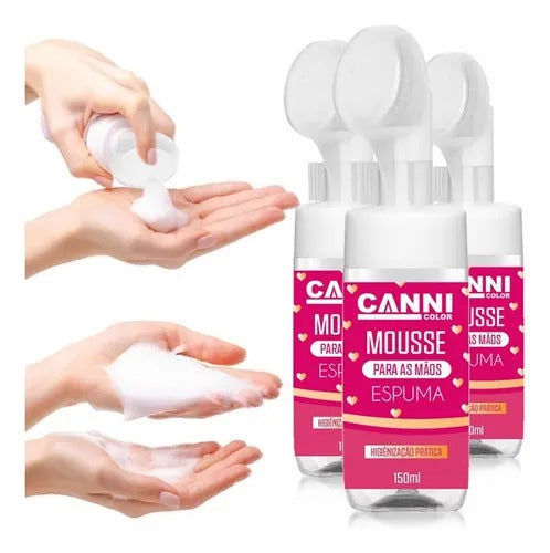 MOUSSE PARA AS MAOS CANNI 150ML INVILA - Tudo para unhas em gel