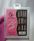 MOLDE F1 COM 10 MODELOS STAY BEAUTY- 120 PÇS INVILA - Tudo para unhas em gel