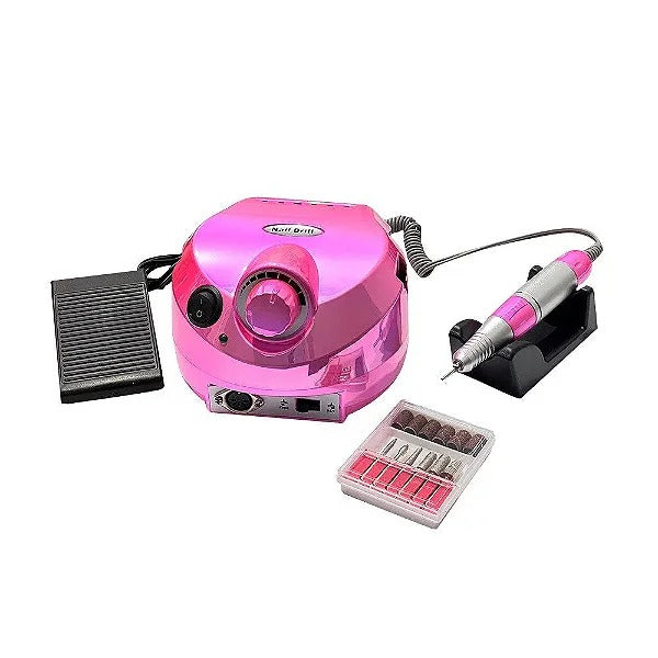 MOTOR PORQUINHO ROSA CROMADO INVILA - Tudo para unhas em gel