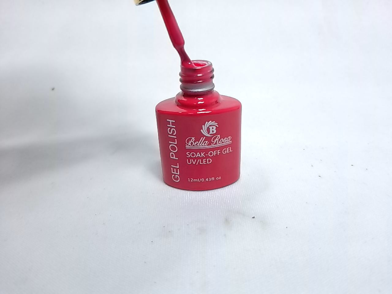 ESMALTE EM GEL BELLA ROSA TAMPA DOURADA 06 12ML INVILA - Tudo para unhas em gel