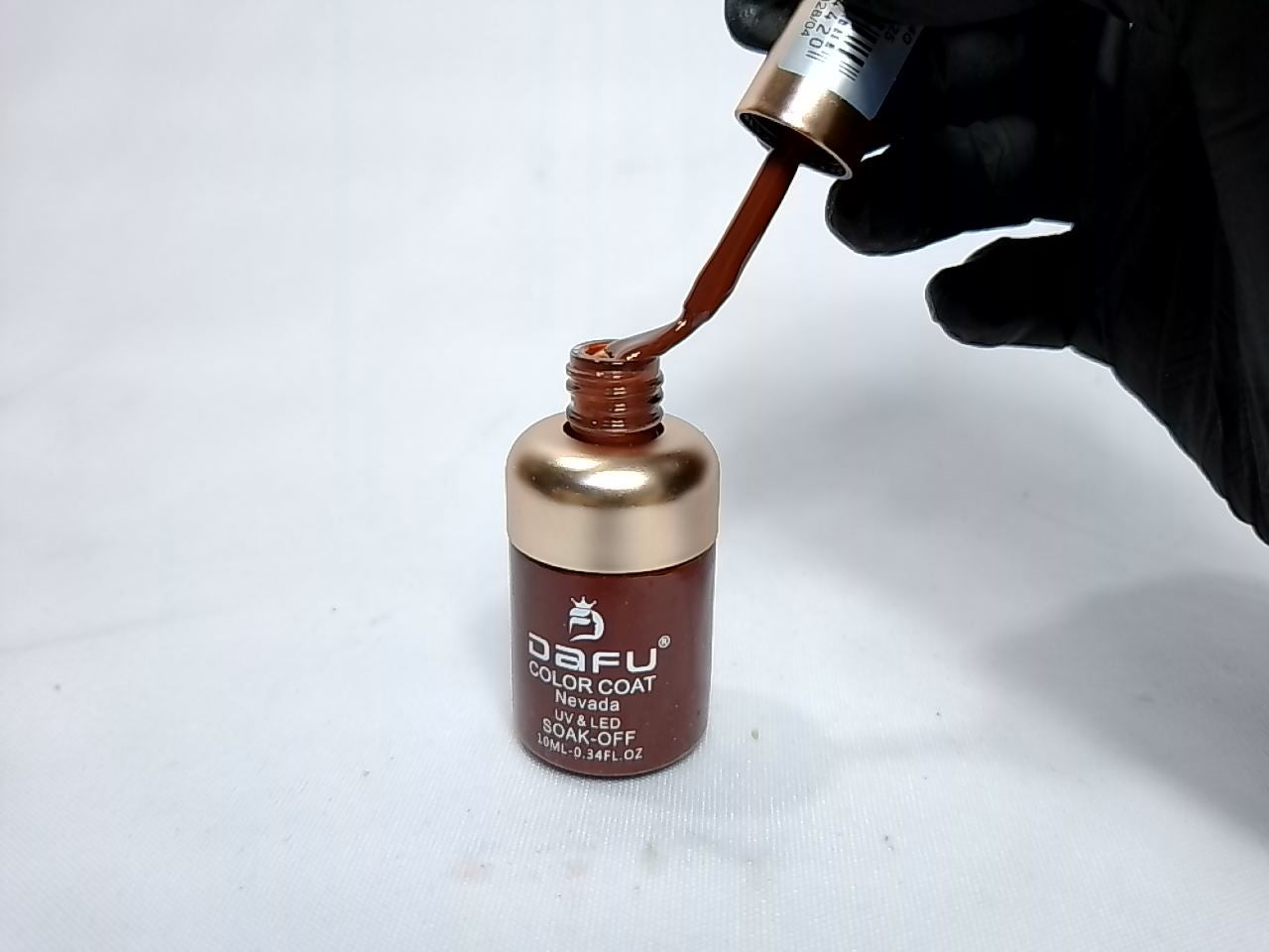 ESMALTE DAFU NEVADA COLOR COAT TAMPA BRONZE 08 10ML INVILA - Tudo para unhas em gel