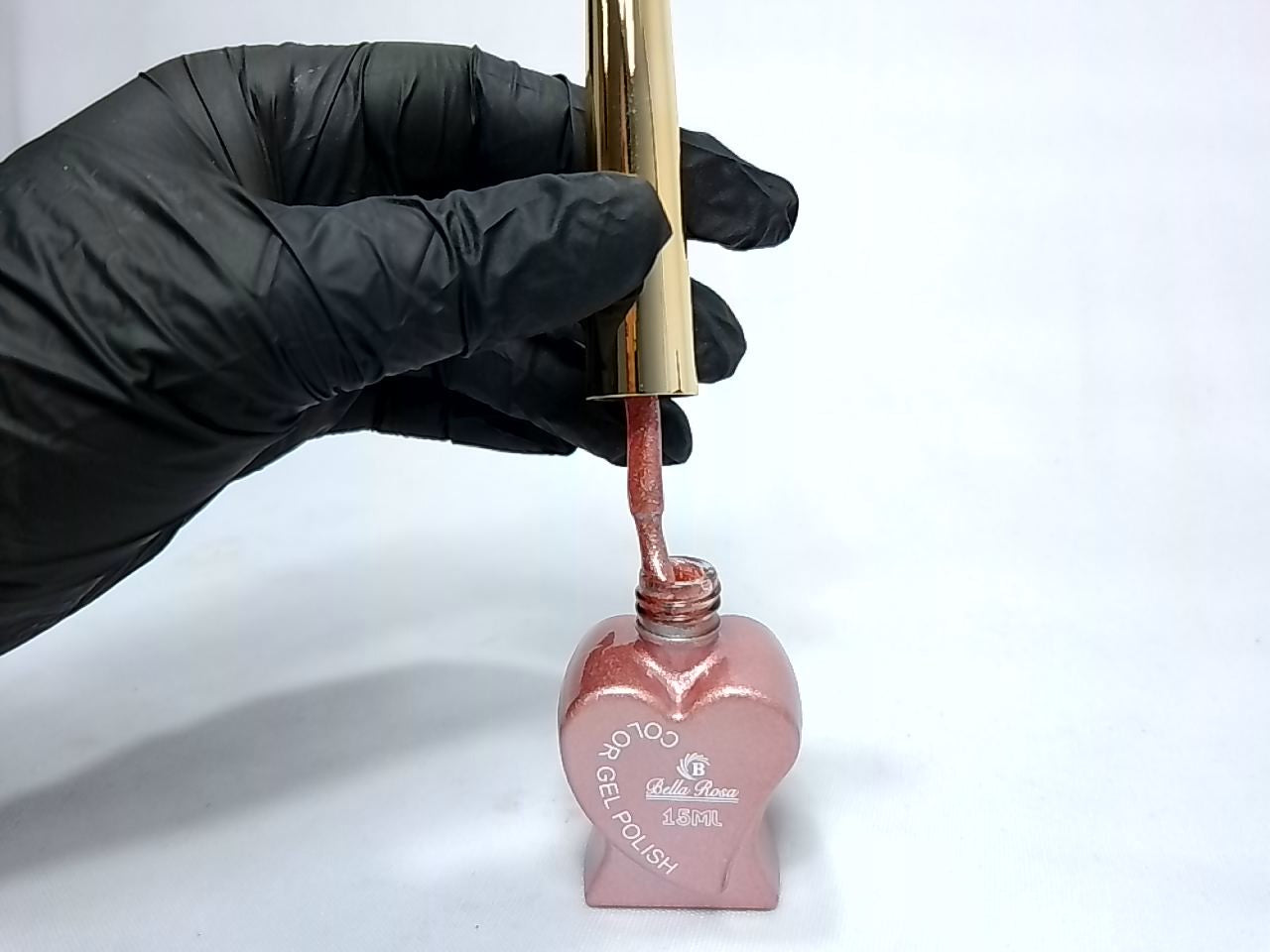 ESMALTE CORACAO BELLA ROSA 15ML N-10 INVILA - Tudo para unhas em gel