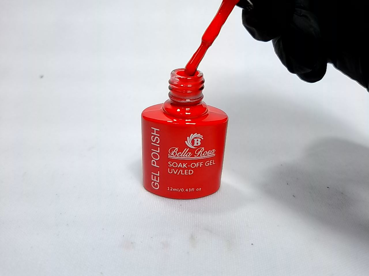 ESMALTE EM GEL BELLA ROSA TAMPA DOURADA 11 12ML INVILA - Tudo para unhas em gel