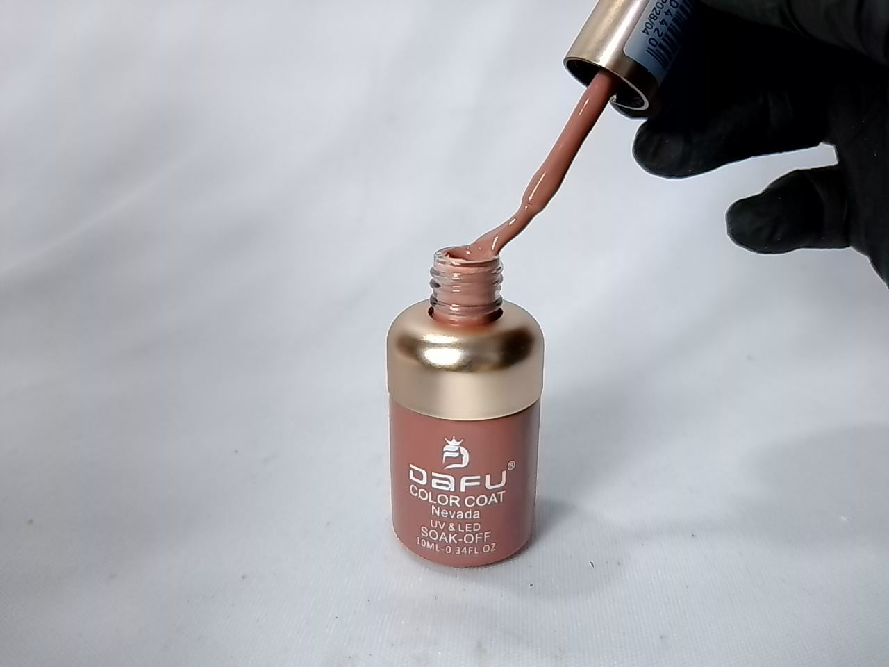 ESMALTE DAFU NEVADA COLOR COAT TAMPA BRONZE11 10ML INVILA - Tudo para unhas em gel