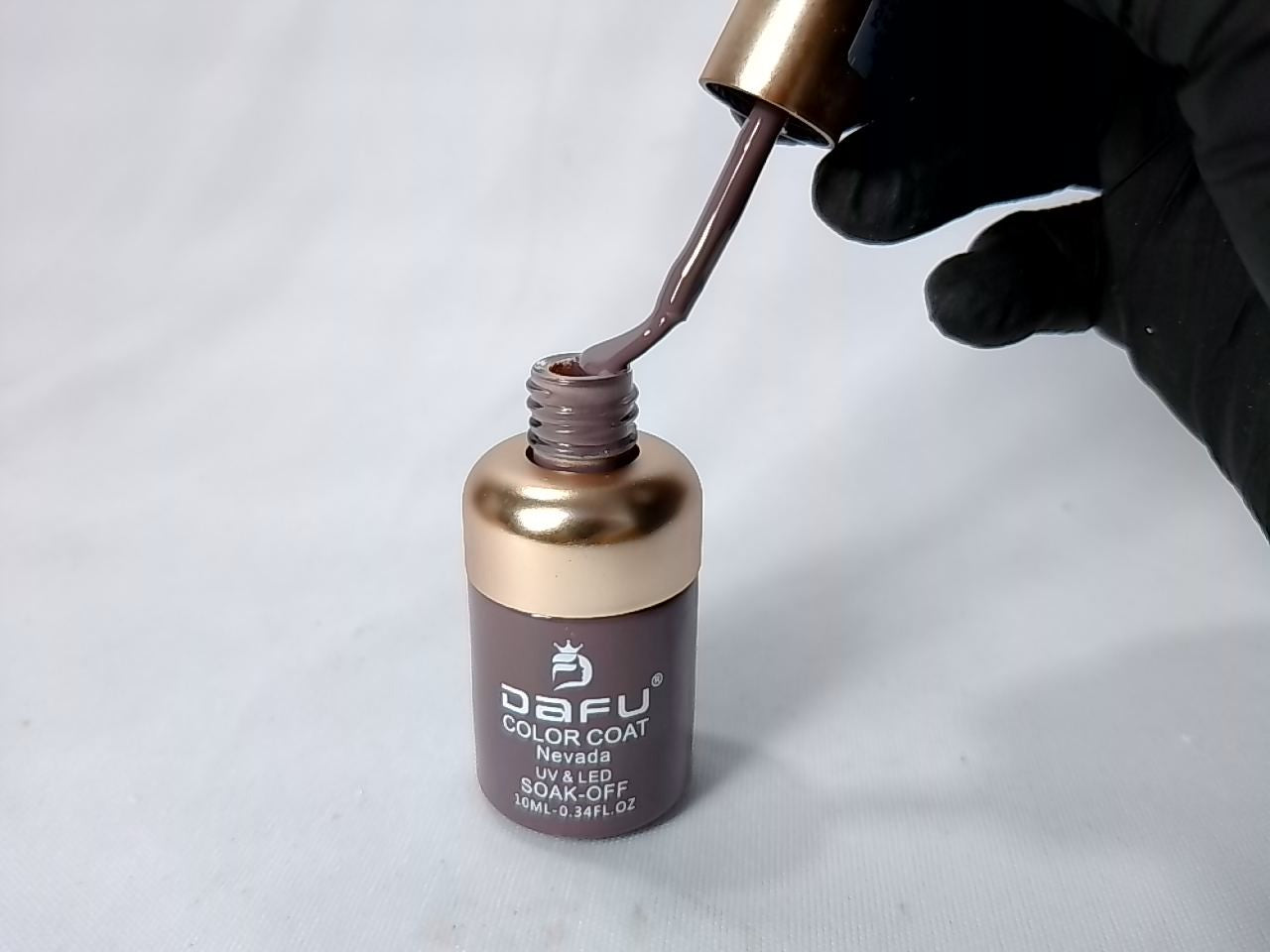 ESMALTE DAFU NEVADA COLOR COAT TAMPA BRONZE 15 10ML INVILA - Tudo para unhas em gel