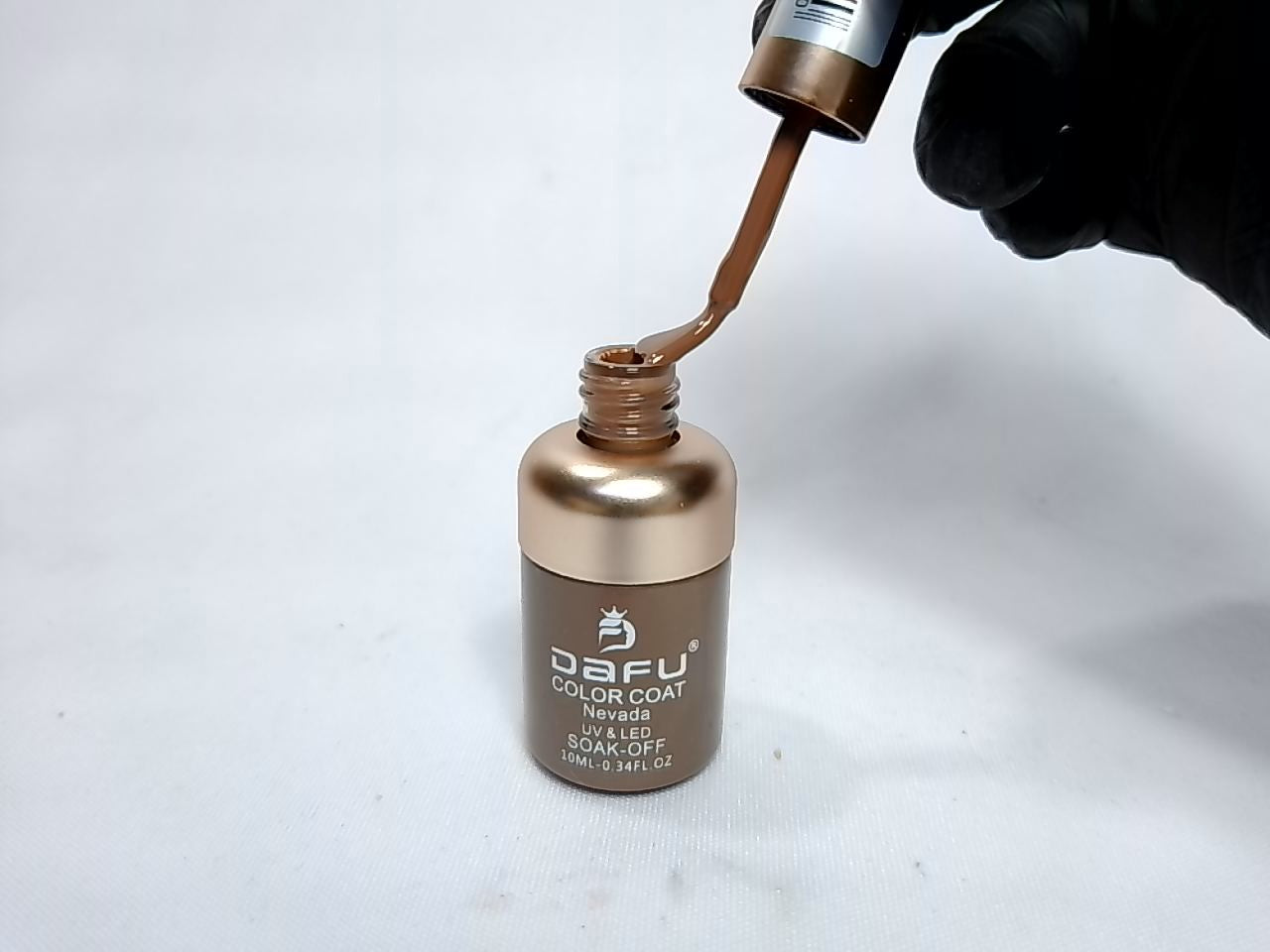 ESMALTE DAFU NEVADA COLOR COAT TAMPA BRONZE 21 10ML INVILA - Tudo para unhas em gel
