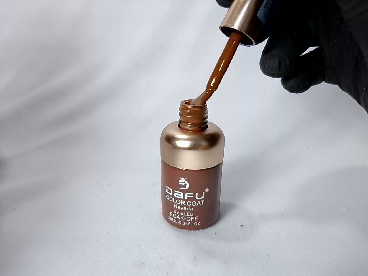 ESMALTE DAFU NEVADA COLOR COAT TAMPA BRONZE 26 10ML INVILA - Tudo para unhas em gel