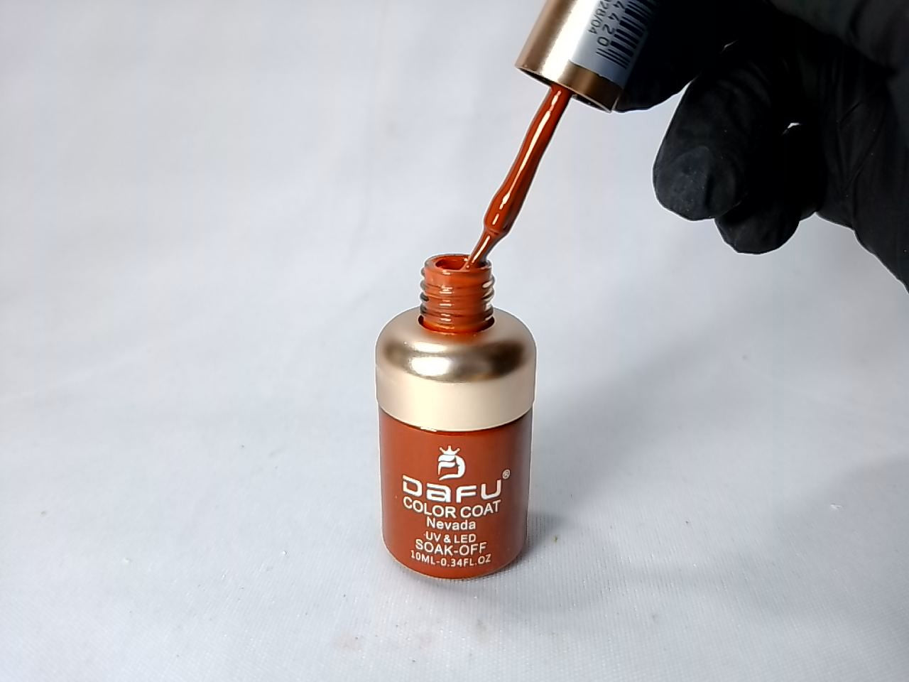 ESMALTE DAFU NEVADA COLOR COAT TAMPA BRONZE 28 10ML INVILA - Tudo para unhas em gel