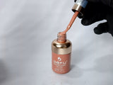 ESMALTE DAFU NEVADA COLOR COAT TAMPA BRONZE 32 10ML INVILA - Tudo para unhas em gel