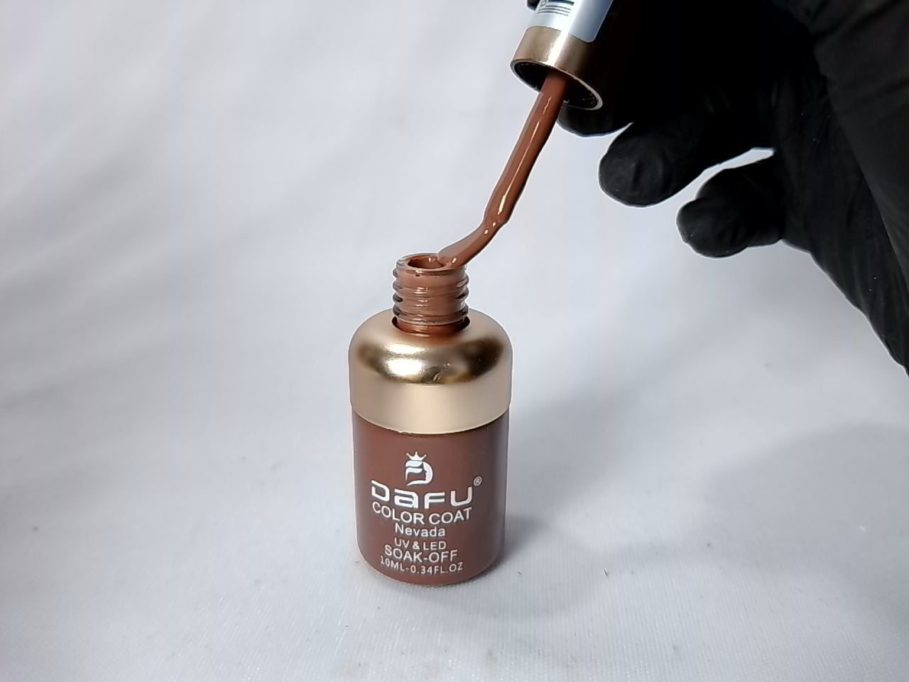 ESMALTE DAFU NEVADA COLOR COAT TAMPA BRONZE 36 10ML INVILA - Tudo para unhas em gel