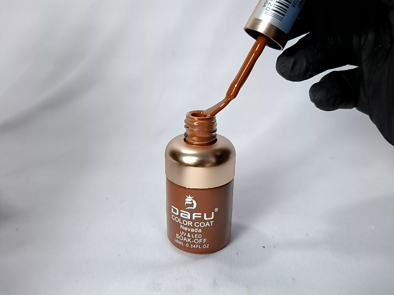 ESMALTE DAFU NEVADA COLOR COAT TAMPA BRONZE 37 10ML INVILA - Tudo para unhas em gel