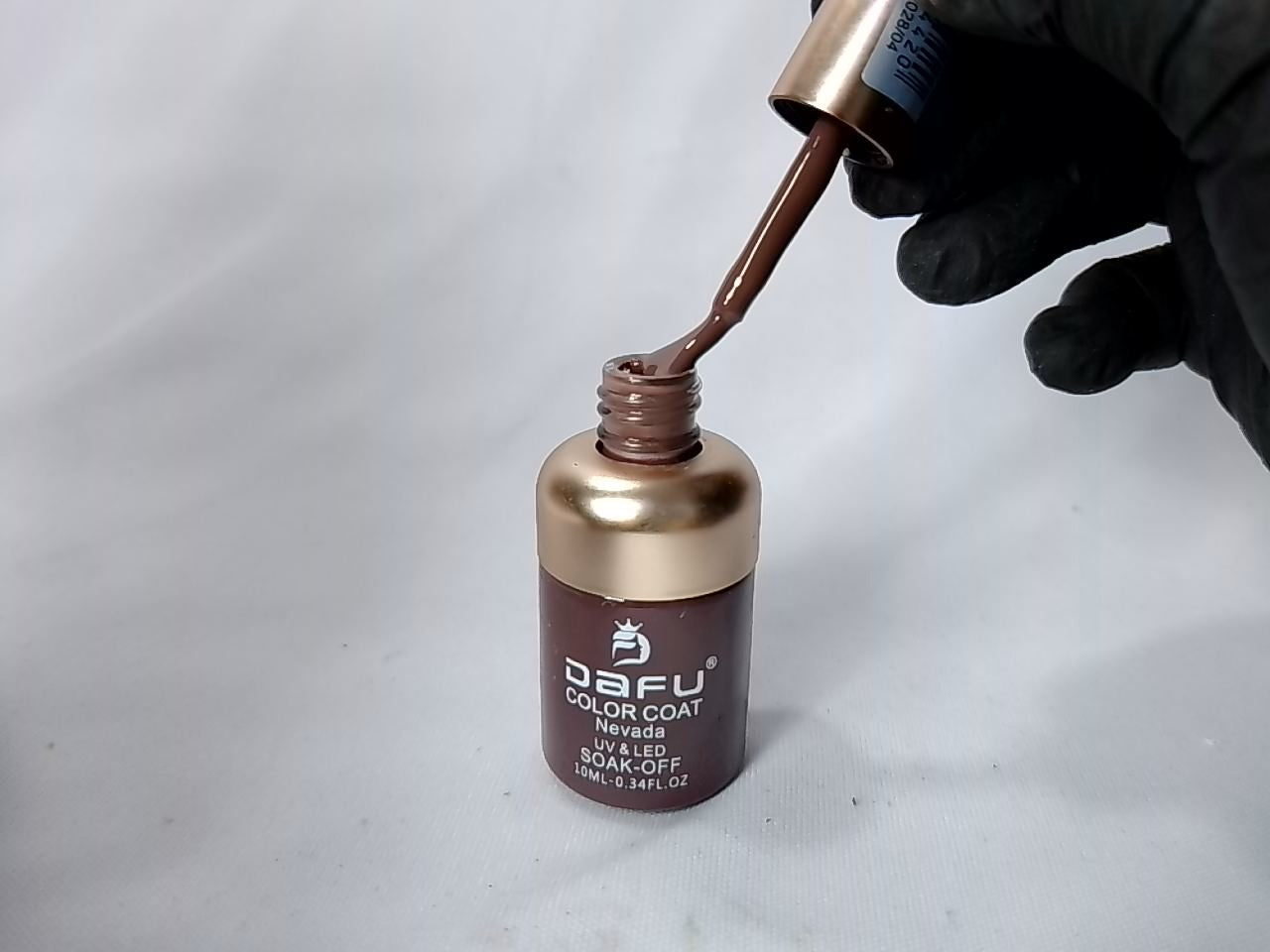 ESMALTE DAFU NEVADA COLOR COAT TAMPA BRONZE 40 10ML INVILA - Tudo para unhas em gel