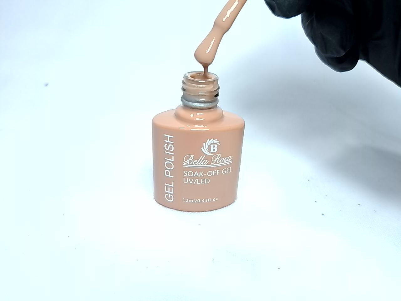 ESMALTE EM GEL BELLA ROSA TAMPA DOURADA 41 INVILA - Tudo para unhas em gel