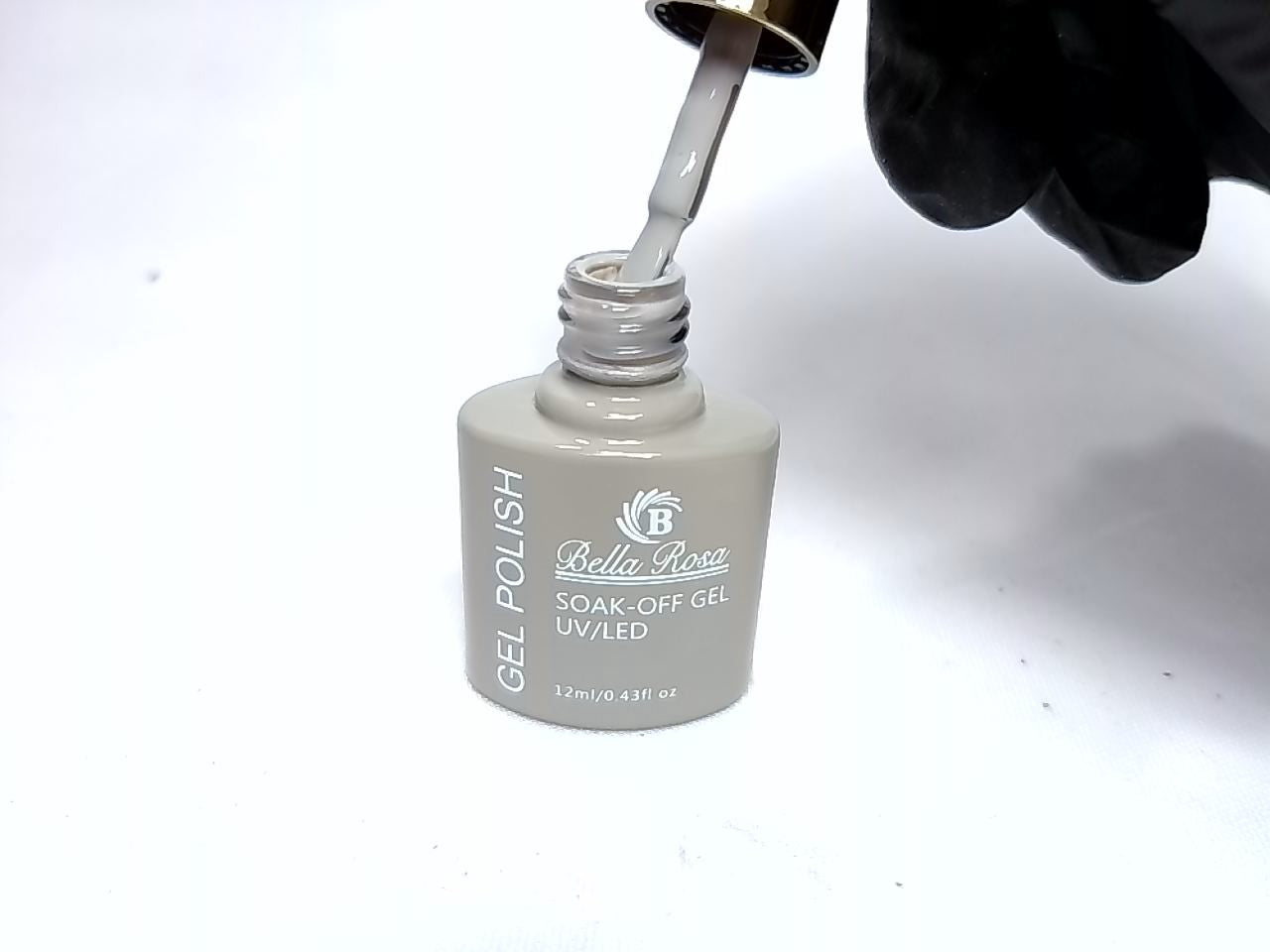 ESMALTE EM GEL BELLA ROSA TAMPA DOURADA 49 INVILA - Tudo para unhas em gel