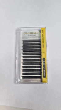 CÍLIOS NAGARAKU 4D 0.07- 11mm INVILA - Tudo para unhas em gel