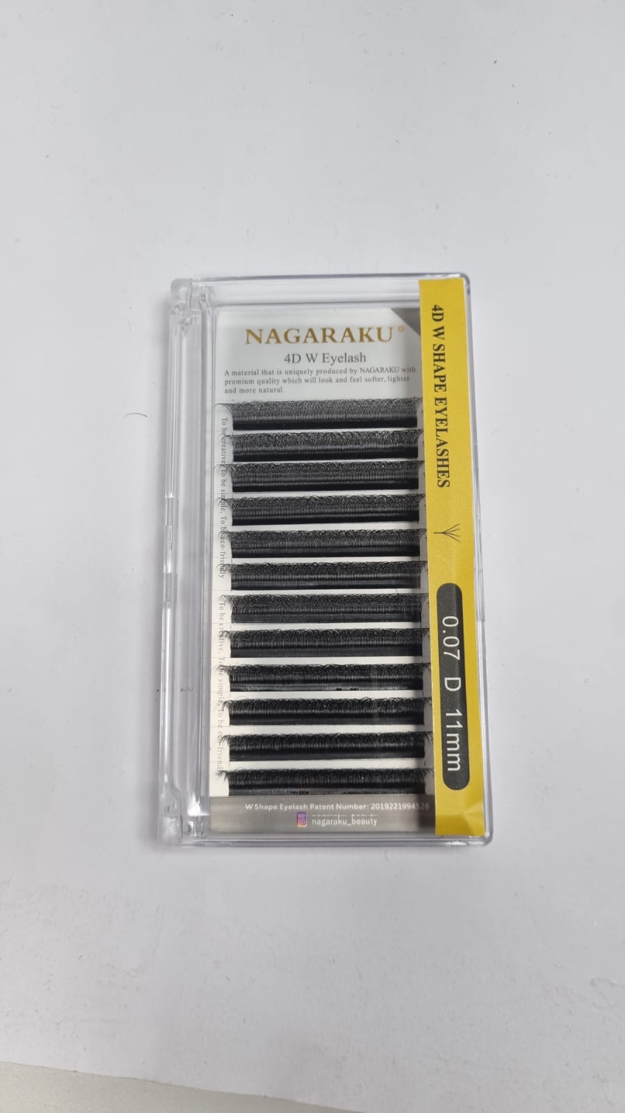 CÍLIOS NAGARAKU 4D 0.07- 11mm INVILA - Tudo para unhas em gel