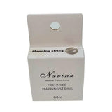LINHA DE MARCAÇÃO DE SOBRANCELHAS BRANCA NAVINA- 60m INVILA - Tudo para unhas em gel