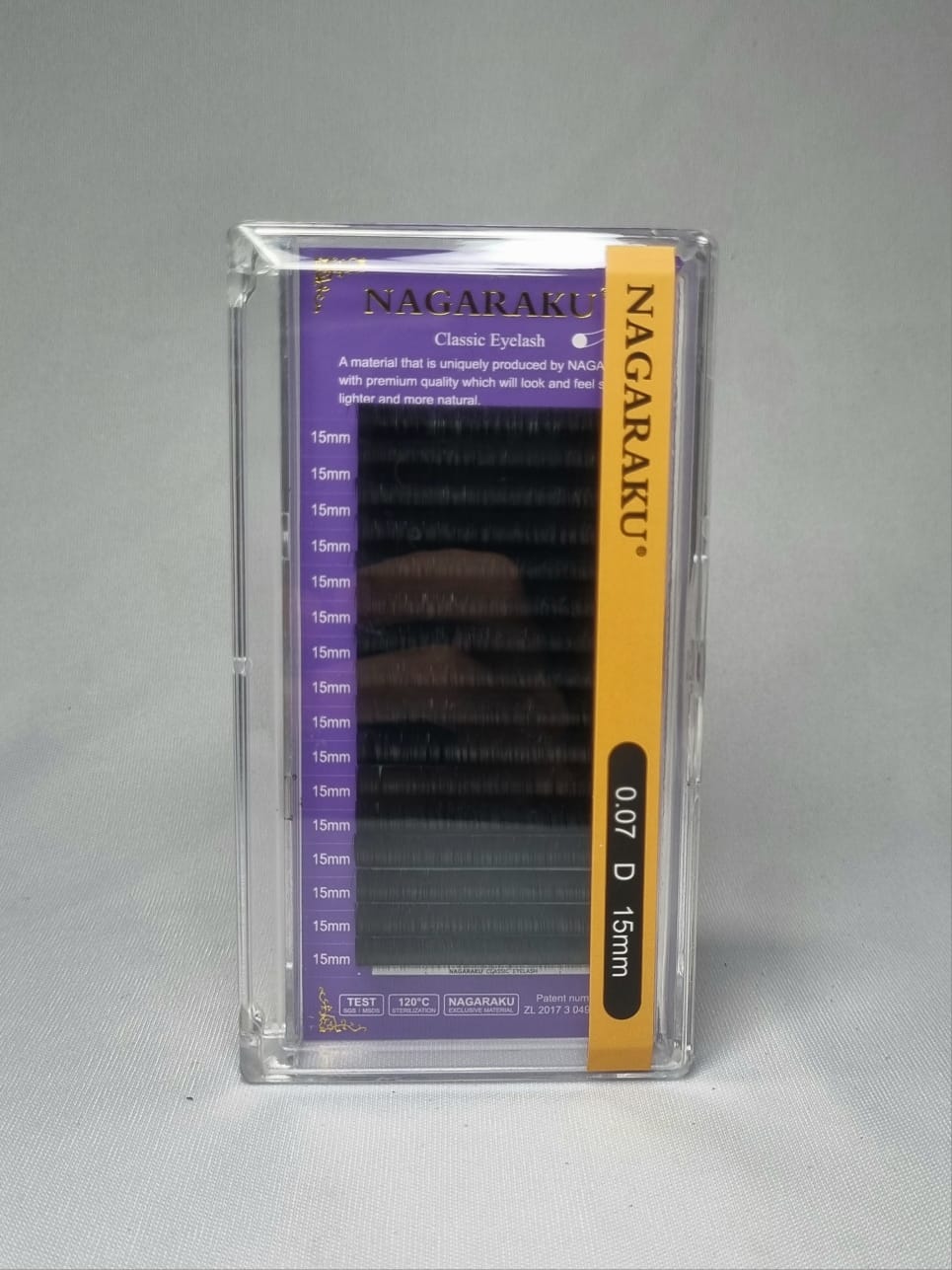 CÍLIOS NAGARAKU 0.07D 15MM NE INVILA - Tudo para unhas em gel