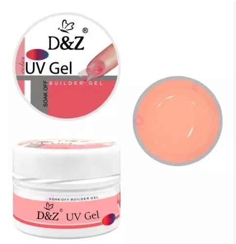 GEL D&Z BUILDER NUDE 15 30ML INVILA - Tudo para unhas em gel