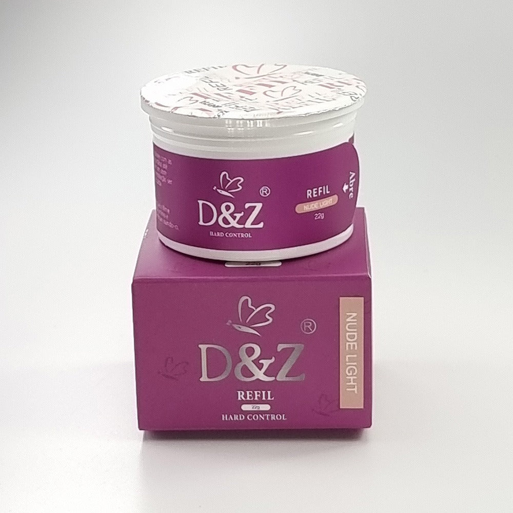 GEL DEZ REFIL NUDE LIGHT CÁPSULA- 22g INVILA - Tudo para unhas em gel