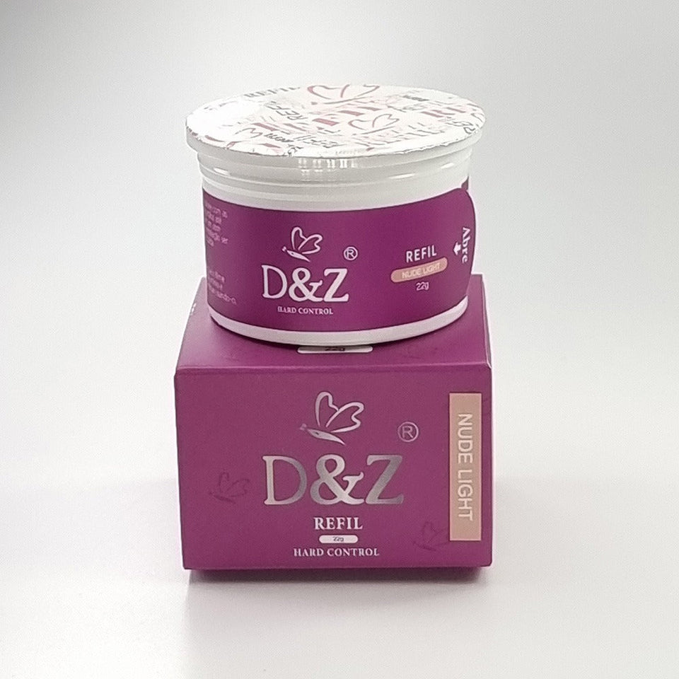 GEL DEZ REFIL NUDE LIGHT CÁPSULA- 22g INVILA - Tudo para unhas em gel