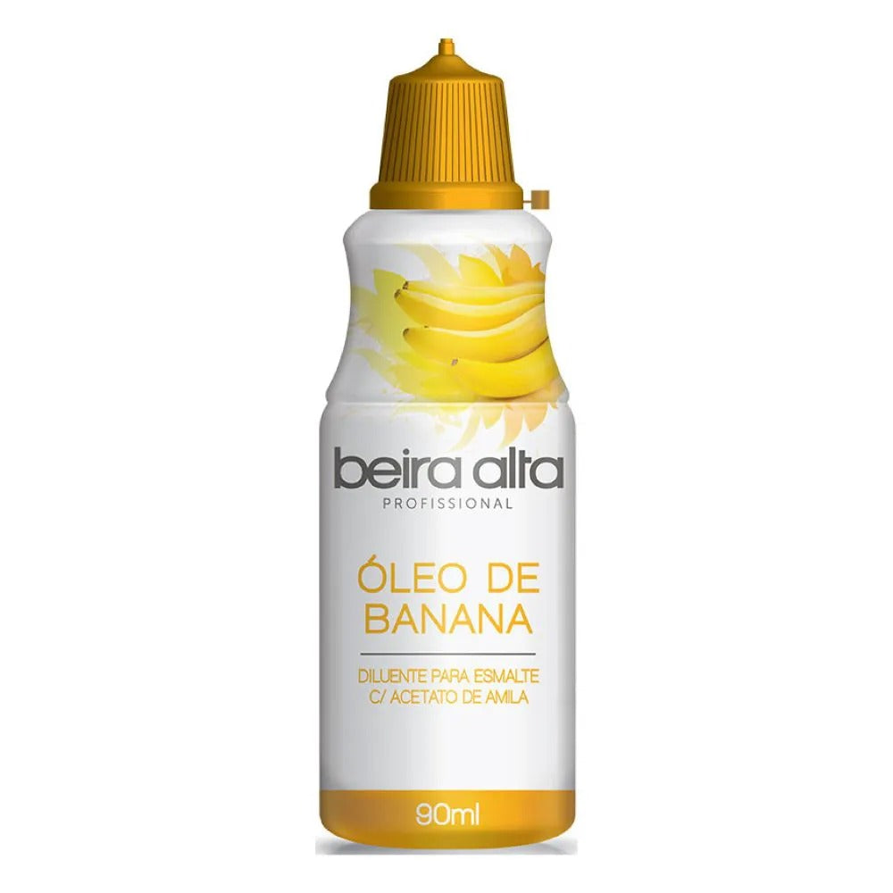 ÓLEO DE BANANA BEIRA ALTA- 90ml INVILA - Tudo para unhas em gel