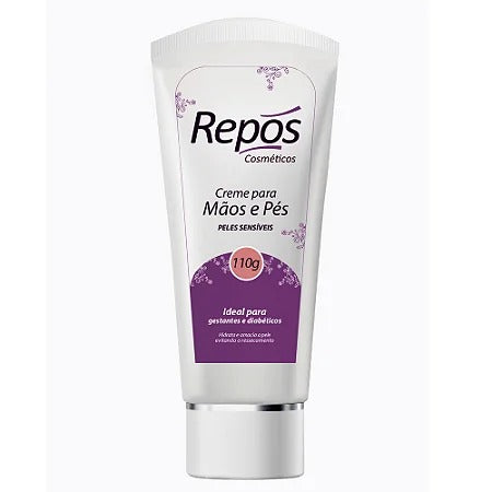 CREME PARA MÃOS E PÉS REPOS - 110G INVILA - Tudo para unhas em gel