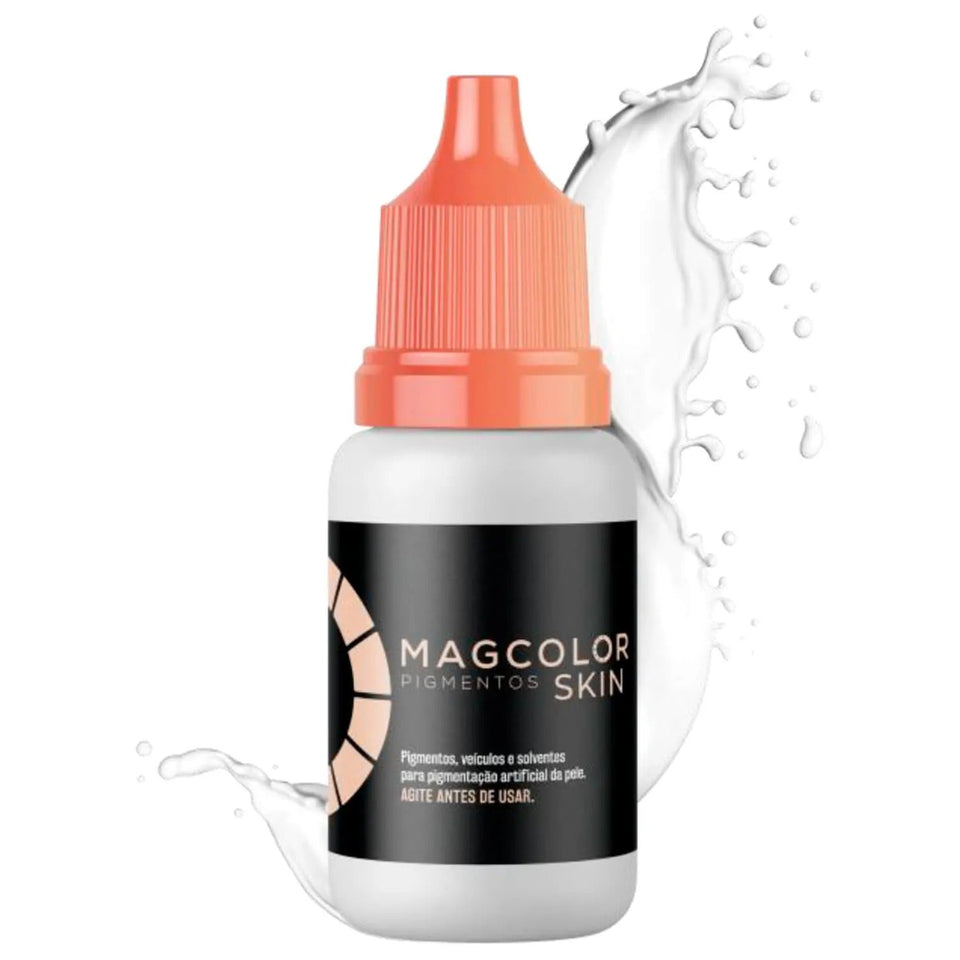 PIGMENTO MAG COLOR SKIN BRANCO 5ML INVILA - Tudo para unhas em gel
