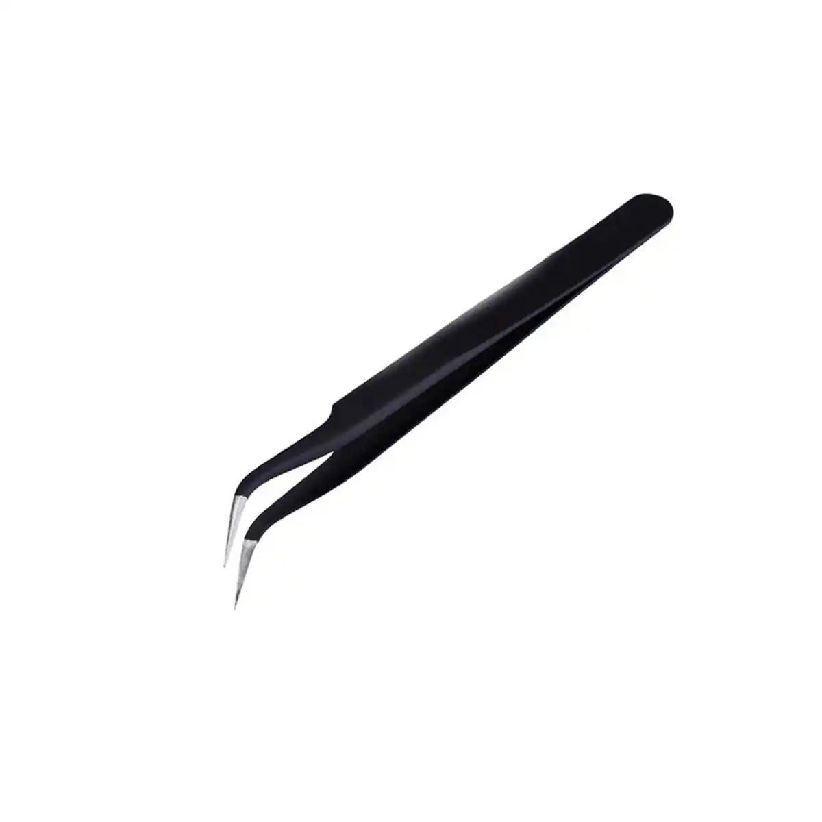 PINÇA PARA CÍLIOS D&Z PRETA- DZ-04 INVILA - Tudo para unhas em gel