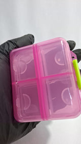 PORTA COMPRIMIDO DE PLASTICO AMIGOLD INVILA - Tudo para unhas em gel