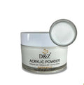 PO ACRILICO SUPER WHITE 36G D&Z INVILA - Tudo para unhas em gel
