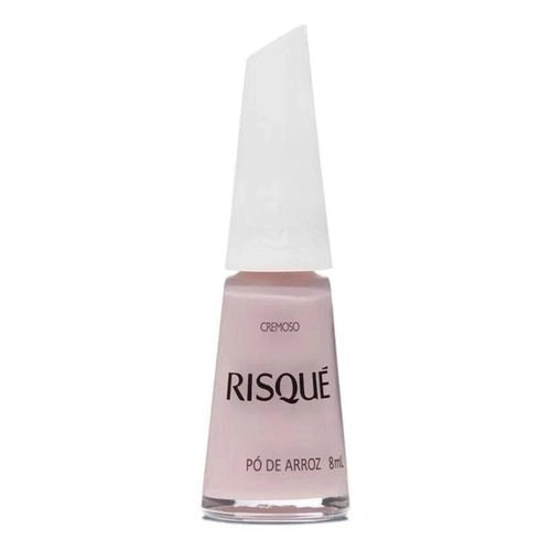 ESMALTE RISQUÉ PÓ DE ARROZ- 8ml INVILA - Tudo para unhas em gel