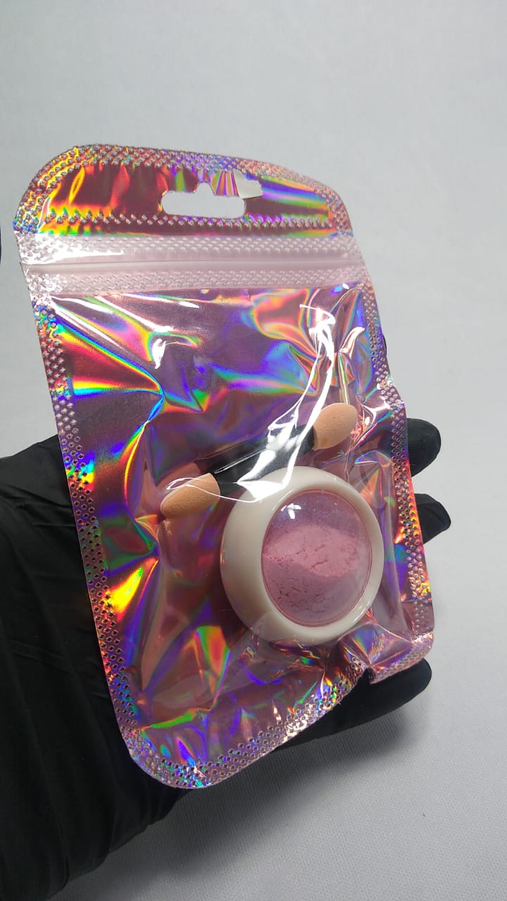 PÓ CROMADO LILAS INVILA - Tudo para unhas em gel